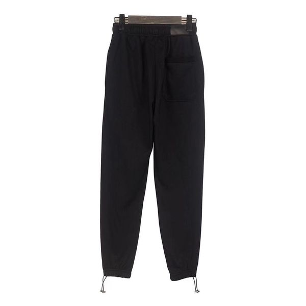 

pants men letter embroidery jogger sportwear designer print loose sports casual bundle zipper fv4q, Black