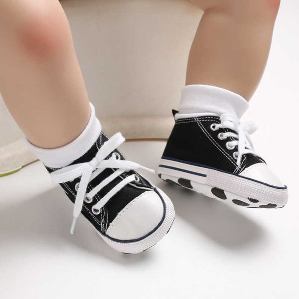 

flat shoes 2022 new arrival baby boys girls shoes canvas print first walker infant toddler anti-slip prewalker indoor shoe for dropshipping, Black;grey