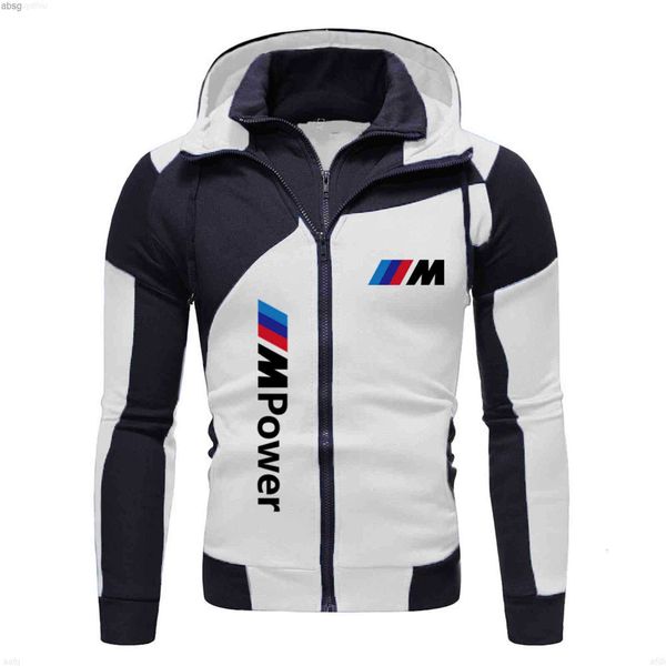 

2022 fashiondesigner shirts 2022 bmw jacket men sweatshirt zipper hoody spring autumn fleece cotton hoodies harajuku male clothing coat, Black;brown