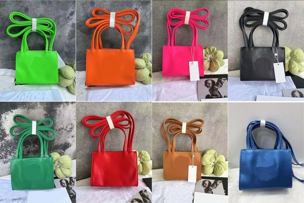

3 sizes telfars bags shoulder handbags mini designer handbag soft leather bag luxury tote