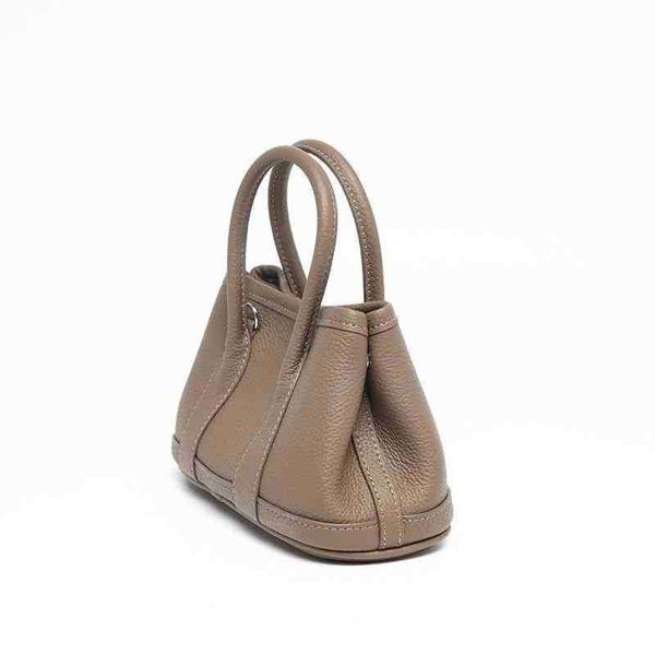 

bags brand classic garden bags totes herme bag 2022 new mini cow leather garden bag women's large capacity bu et one shoulder portable