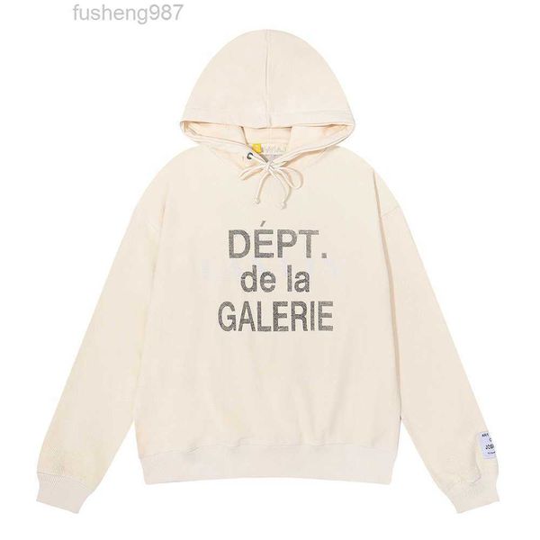 

men's hoodies sweatshirts niche fashion galleryes dept yang mi upper body turn over design cotton wool ring hoodie sweater8, Black