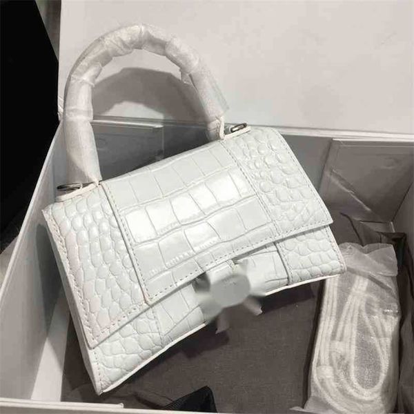 

designer balencigas bags hourglass handbags luxury women's light high version underarm leather cross carrying