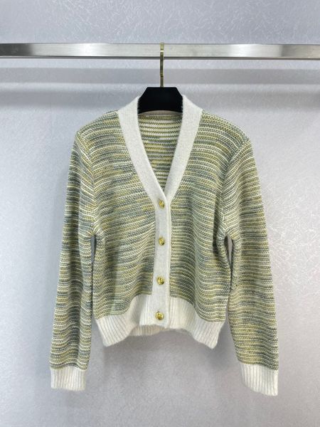 

10012 2022 autumn sweaters women's cardigan v neck brand same style women's weils, White;black