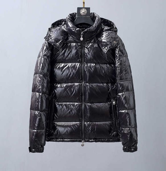

2023 mens down jacket letter monclair knitted women parkas panel casual coats bomber jackets designers men s clothing006 nzbi, Black;white