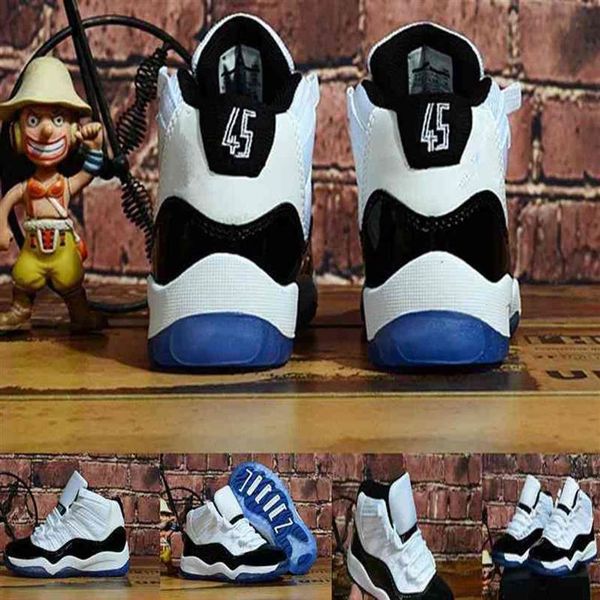 

athletic & xi concord 45 11s space jam kids white black infant & children toddler 11 boy girl youth sneakers273m