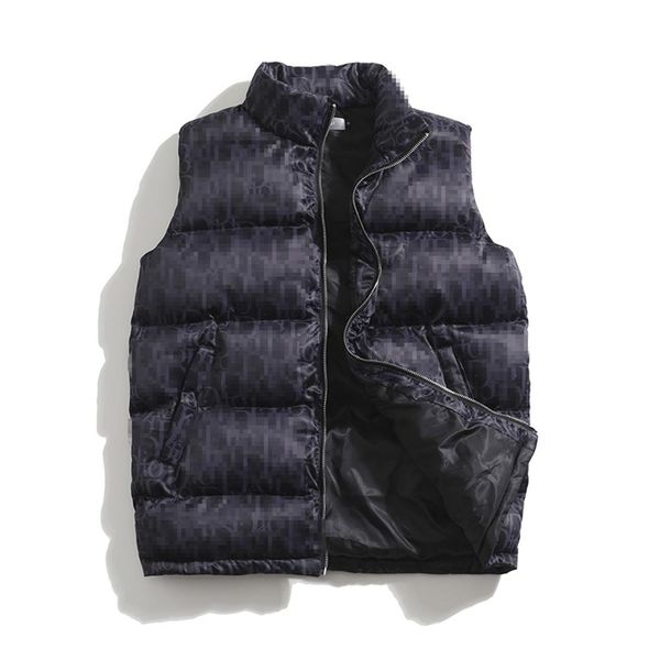 

winters mens down parkas with letters winter designer vest for men women couple classic badge jackets casual vests coat 10 styles1881, Black;white