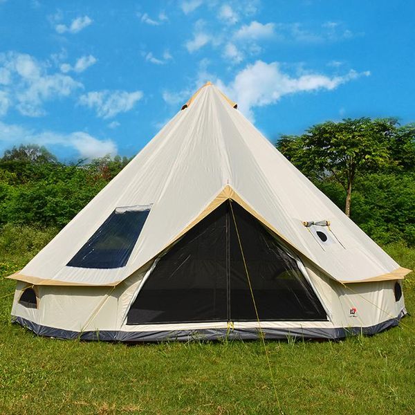 

tents and shelters 8 12 person 500 500 300cm mongolia yurt family travel hiking anti mosquito sun shelter awning gazebo beach outdoor campin