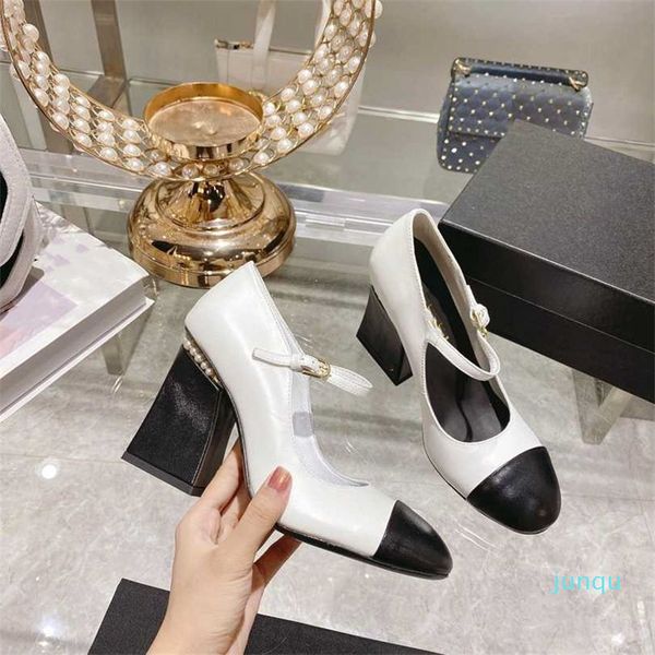 

channel shoes womens fashion brand dress shoes channel women leather high heel metal buckle letter wedding party business casual flat womens