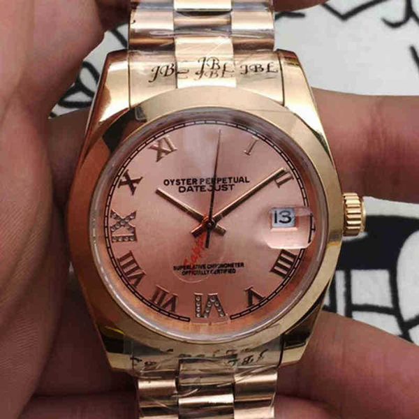 

meteorite datejust ladies automatique luxury mens mechanical watch log of powder danli steel full automatic table rz120 geneva for, Slivery;brown