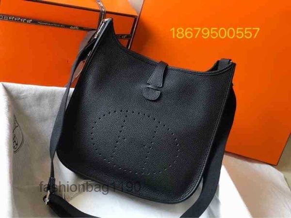 

designer handbags evelynss bags hermee handbag original leather high-end luxury women's messenger pure handmade evelyn togo tc phz
