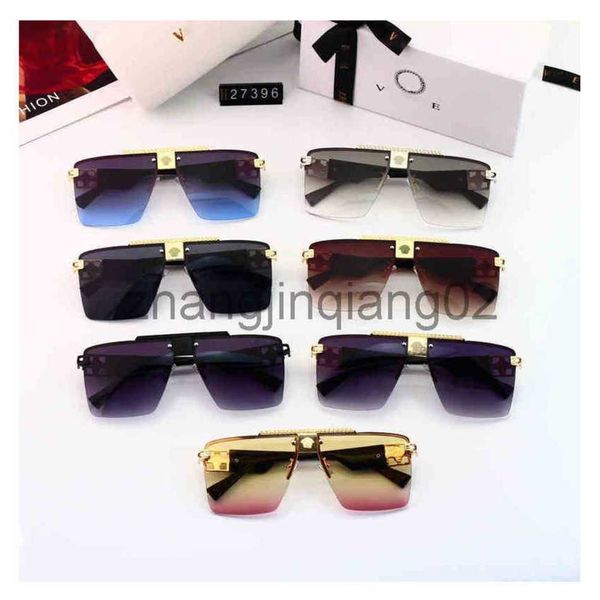 

designer versage sunglass cycle luxurious fashion brands woman men vintage baseball sport square summer polarize rimless sunglasses, White;black