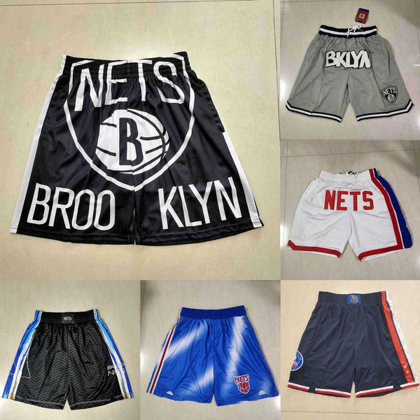 

shorts pocket brooklyn''nets''men throwback basketball, Black