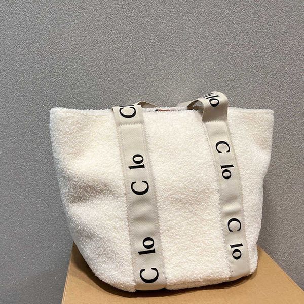 

the tote bag designer totes handbags women fashion letters printing shopping furry shoulder luxury large shopper purse handbag 221027