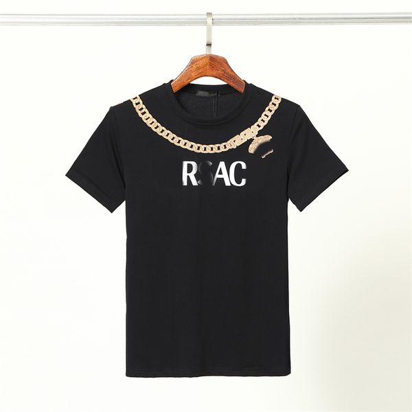 

2022 fashion mens t shirts black white designer high-end luxury men casual short sleeve m-3xl #119, White;black