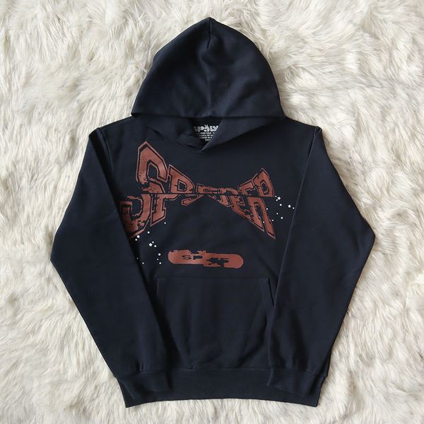 

patchwork hooded men plus size women sweatshirts blue hoodies sets, Black;brown