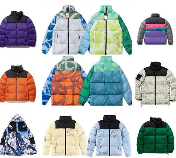 

2023 mens down fashion stylist coat letter printing parka winter puffer jacket men women feather overcoat down jackets size m-xxl, Black