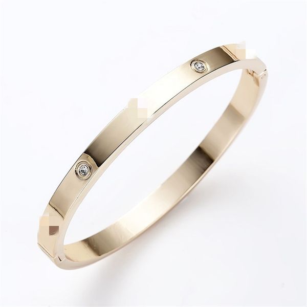 

fashion bangle designer jewelry bracelet stainless steel man mens online celebrity for men and woman jewelry screw bangles diamond love bra, Black