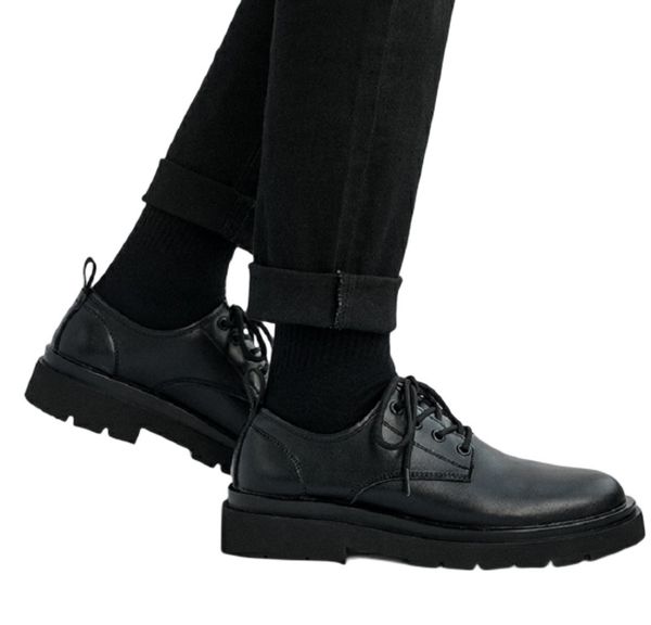 

2022 women men designer dress shoes all black leather sneakers mens womans trainers with box 036