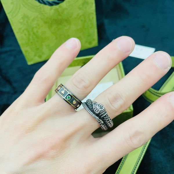 

luxurys designers ring classic luxury fashion designer rings lovers women jewelry versatile jewelrys wedding gift lovers anniversary gifts g, Silver