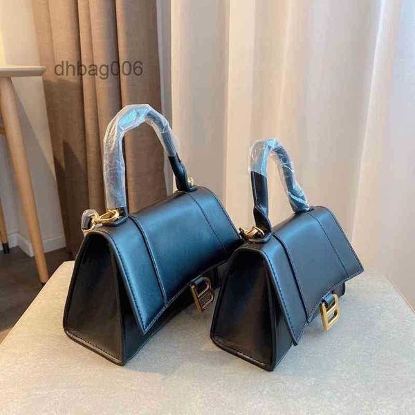 

bag handbags balenciga 2022 luxurys hourglass fashion leather women's s one shoulder messenger handbag french