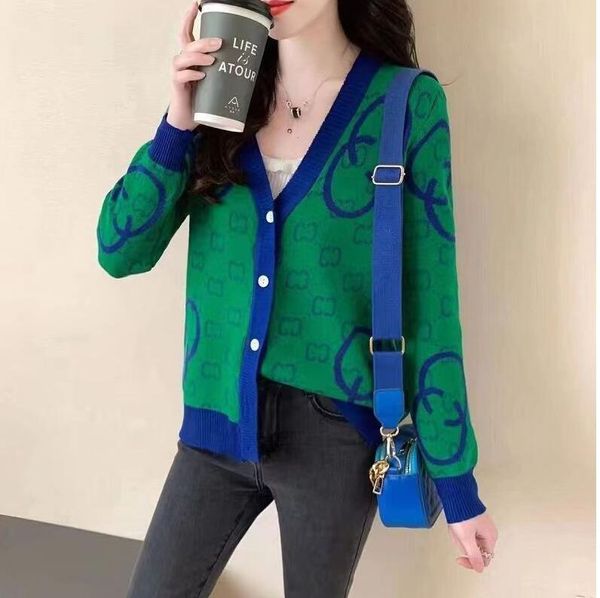 

designer women's sweaters luxury bee cardigan long sleeve single breasted button knitted female jumperso105, White;black