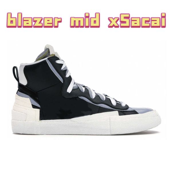 

shoes fashion blazer mid xsacai mens running designer black white grey snow beach legend blue sports sneakers men women trainers us 5.5-11