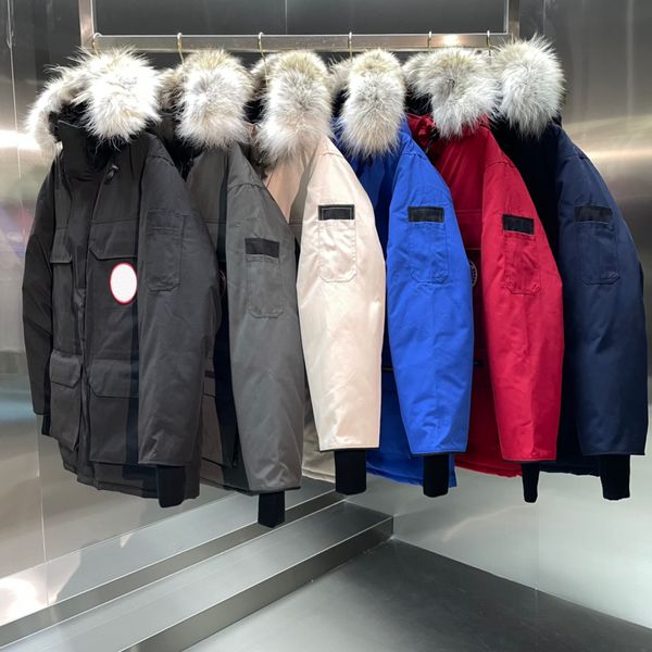 

men down jackets waterproof stylist coat parka mens woman thick coat classic keep warm brand jacket winter sports parkas eu size xs-2xl aaa, Black;brown