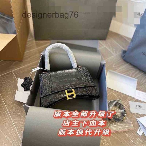 

bags balenciga bag luxurys women designer fashion handbags 2022 bag fashion alligator b-shaped hourglass summer versatile one shoulder