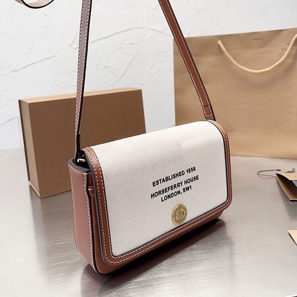 

flap messenger bag classic crossbody shoulder bags canvas bag woman tote handbags small purse linen cowhide genuine leather hardware buckle