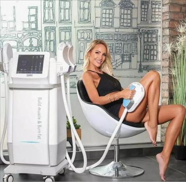 

professional 4 handles ems slimming fat burn body slim sculpt magnetic muscle stimulation machine hiemt emslim neo nova with rf emslimming m