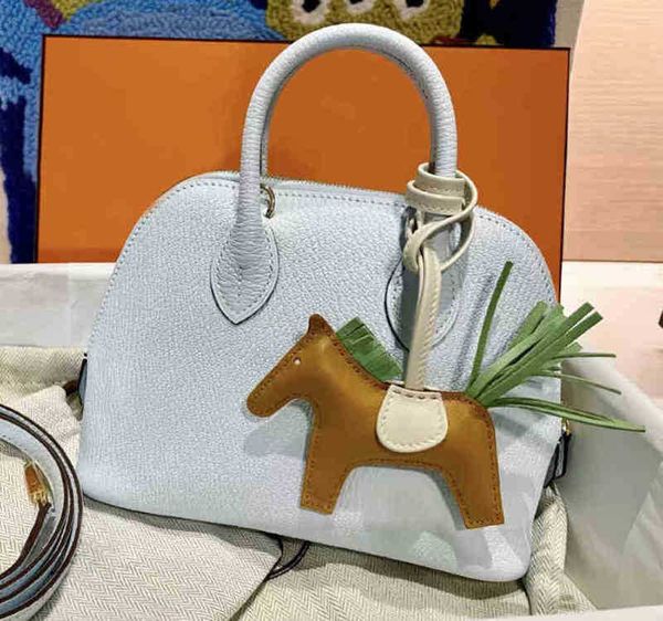 

handbags herrbags luxury mus brand designer shell togo hermee cowhide bowling bag simple mini biide one shoulder diagonal