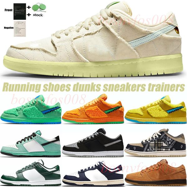 

running shoes dunks elephant ftc x green noise lemon drop light bone orange bear triple white wheat mocha yellow bear trainers sneakers outd
