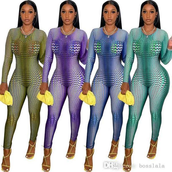 

womens fashion jumpsuit slim positioning printed one-piece pants with invisible zipper on the back, Black;white