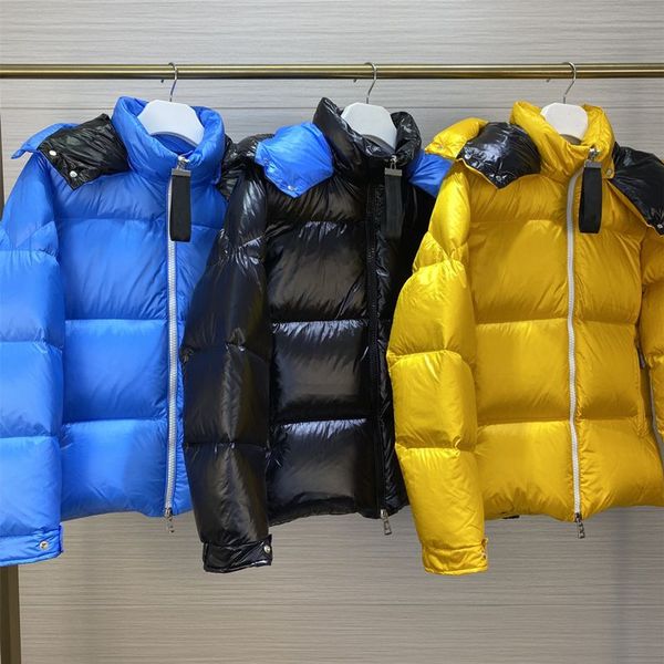 

2022 new winter down jackets coat puffer jacket mens designer bread vest couples warm coats parker thick coat luxury windproof wear-resistan, Black