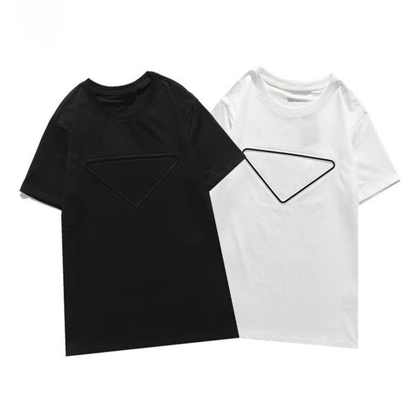 

summer fashion designer men t shirts double short sleeve women's high street loose trend men's love257s, White;black
