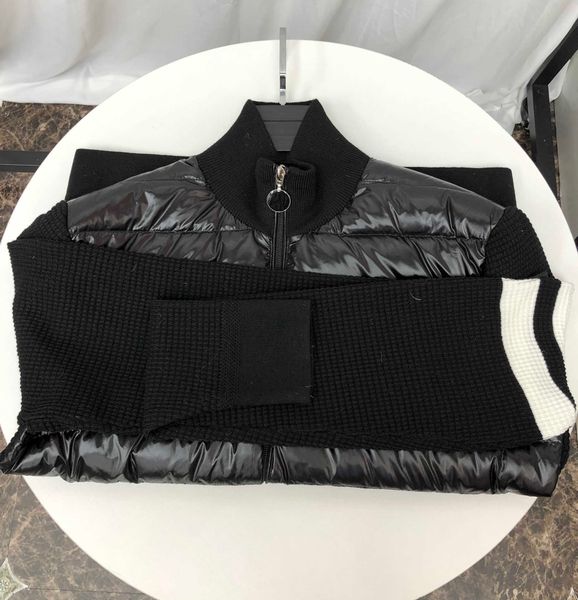 

designer luxury down jacket fur ruff classic men fashion and multi function essential hoodies mens jackets winter warm clothing hoody 5agpac, Black