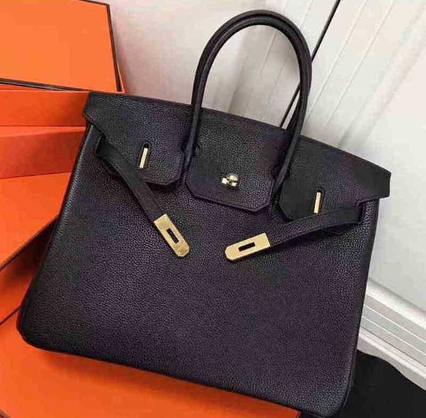 

handbags herrbags luxury mus brand designer leather hermee cowhide togo litchi pattern fashion keilys commuter mother tot large capacity por