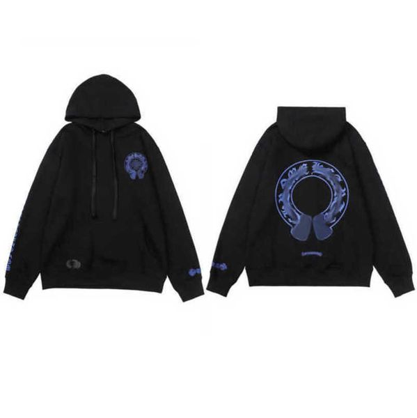 

mens fashion luxury sweatshirts designer hoodies zipper sanskrit graffiti hooded sweater cross pullover hoodie casual women coat sweatshirt, Black