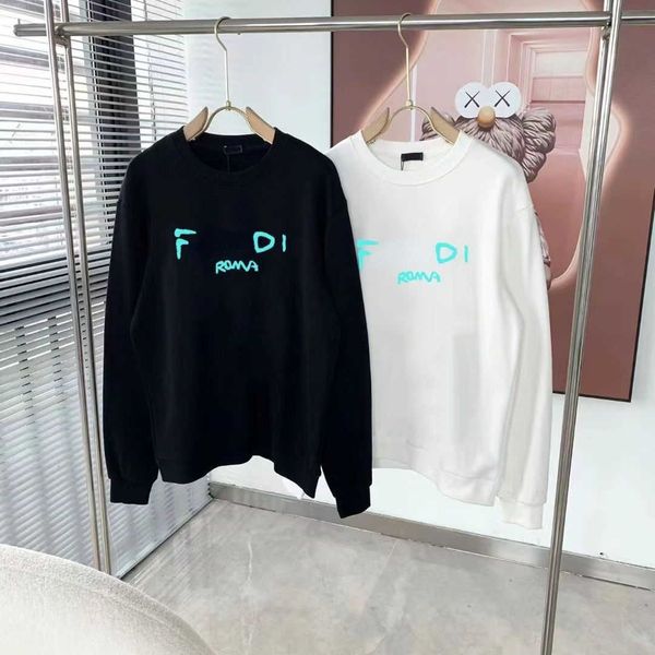

fdi designer sweater mens hoodie pullover sweatshirt men women casual long sleeve tshirt large sweaters 4xl 5xl, Black