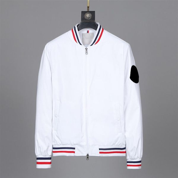 

designer mens down jackets france brand bomber jacket outerwear baseball uniform fashion hombre casual street coats198t, Black