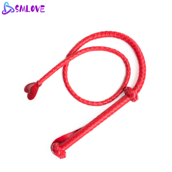 

costumes exotic accessories femdom slave whip arrow heart bondage flogger toy flirting pu leather whip for couple women cospl, Black