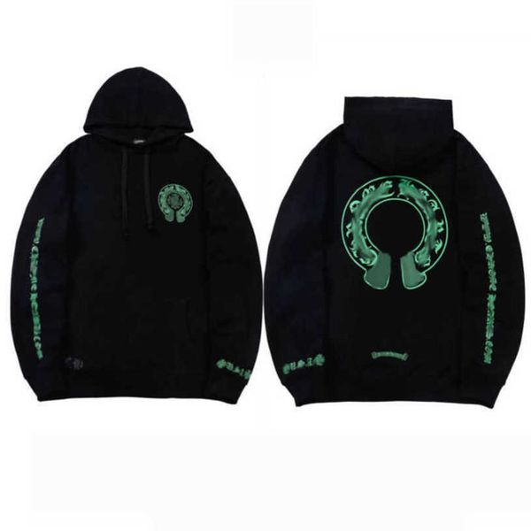 

mens luxury classic sweatshirts fashion designer hoodies sanskrit sweater zipper hooded cross pullover hoodie casual men women coat sweatsh, Black