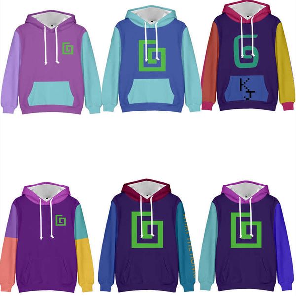 

2022 new digital trend casual hooded sweater hoodie men sweater and hoodie, Black