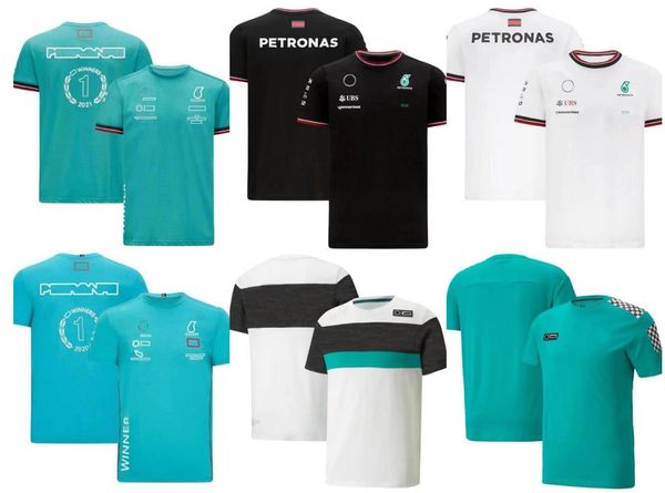 

2022 new summer f1 formula one crew neck short sleeve t-shirt customized