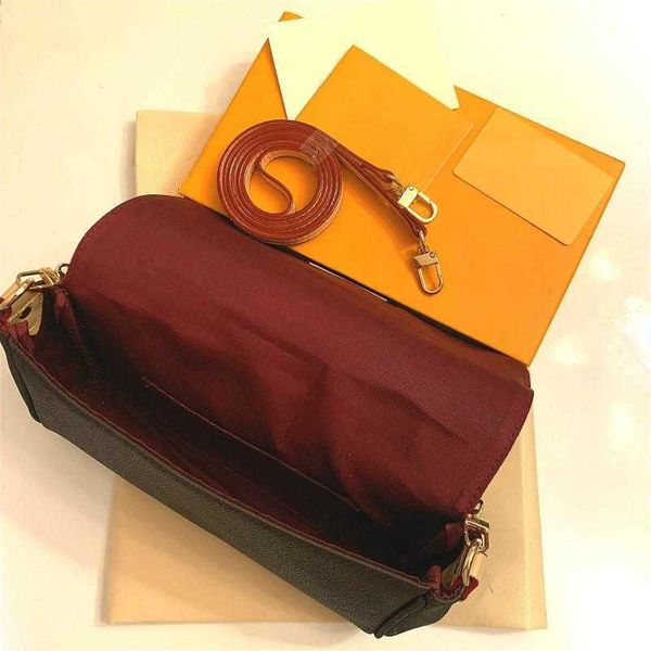 

dhfavorite designe luxury favorite mm pm messenger bags fashion women leather shoulder chain 5a m40718 n41275 m40717