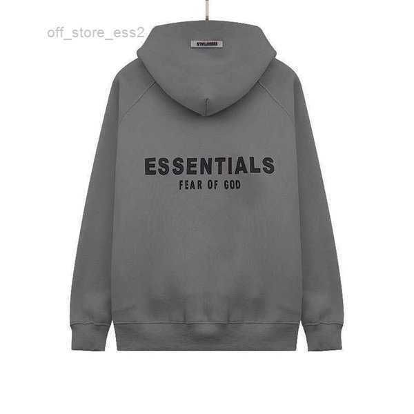 

men's hoodies sweatshirts fashion-chao brand and winter essentials double thread plush sweater back letter printing glue patch bag jack, Black