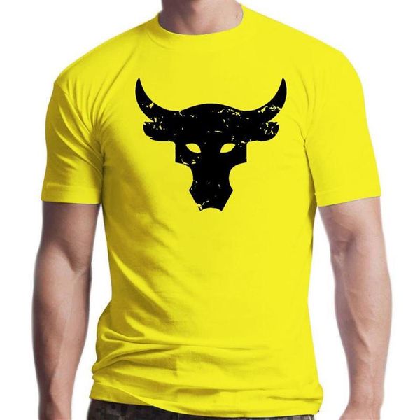 

men's t-shirts 2021 brahma bull the rock project gym logo usa size s m  xl 2xl 3xl t-shirt en1 street wear fashion tee shirt316y, White;black
