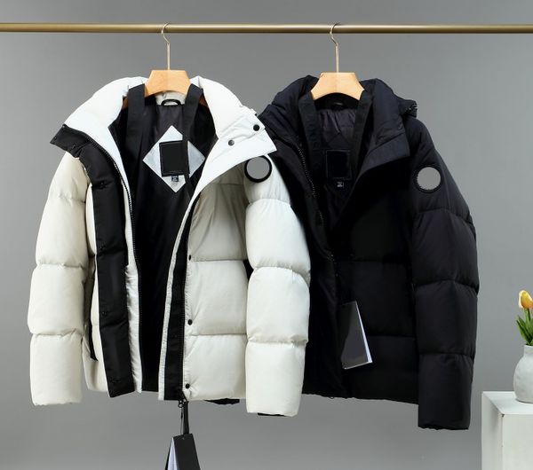 

down down jacket goose junction canada pastels parkas puffer s designer cordura mens vests coats winter enduraluxe parka outdoor, Black