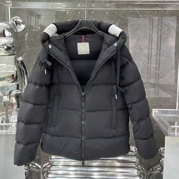 

designer luxury down jacket fur ruff classic men fashion and multi function essential hoodies mens jackets winter warm clothing hoody 5afq29, Black